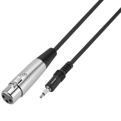 00-00032070 Кабель AUX Jack 3.5мм (m)-XLR 3м GoPower