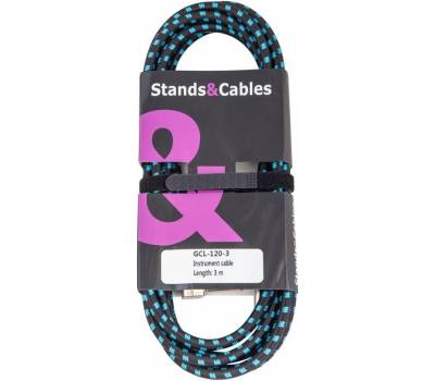 Кабель инструментальный Stands&cables GCL-120-3, 3м.
